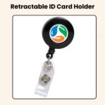 Retractable RCM ID Card Holder - Metal Clip - Image 7