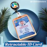 Retractable RCM ID Card Holder - Metal Clip - Image 3